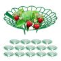 Maasikataimede toed Relaxdays, 15 tk, 10 × 30 cm