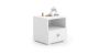 Children's bedside table Emi 40.5x37x40 cm, pink handles