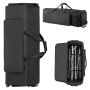 Trummivarustuse kott VEVOR ZL-SND-0683, 4 taskut, Must, 50 × 43 × 26 cm