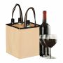 Pudelite kandekott Relaxdays, 9 pudelile, 24 × 45 × 24 cm