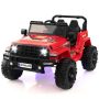 Children's electric car 77x115x67cm., red/black