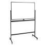 Magnetic board 56x128x173cm., white/black