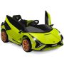 Children's electric car 108x63.5x40.5cm., green/black