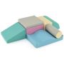 Set of 7 building blocks, assorted colors