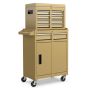 Tool trolley 59x28x102cm., yellow