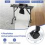 Manicure table 90x40x77cm., black
