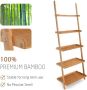 Freestanding shelf 65x36x183cm., light brown