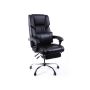 Office chair made of artificial leather OBG71B, black