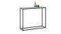 Concrete design console table Console 100x80x30cm, gray