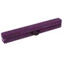 Balance beam 240x10x7.5cm., purple color