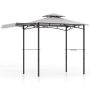 Grill gazebo 318x153x250cm., gray/black