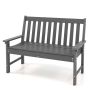 Garden bench 132x65x91cm., gray