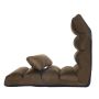 Floor armchair 175x55x20cm., brown/black