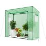 Greenhouse 200x77x169cm., green color