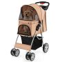 Dog stroller 81x44.5x100.5cm, various colors