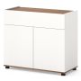 Storage unit, 1 drawer, 2 doors, 80 × 70 × 35 cm