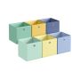 Hoiukastide komplekt SONGMICS, 6 tk, 33 × 33 × 33 cm