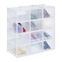 Hoiukastid Relaxdays 10048035.0, 12 tk, 25 × 19,5 × 35 cm
