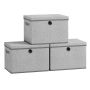 Hoiukastid SONGMICS, 3 tk, 43 × 30 × 30 cm