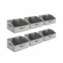 SONGMICS storage box set, 6 pcs, 40 × 30 × 20 cm