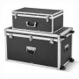 Hoiukastide komplekt VEVOR FG-1415-07, 2 tk, Must, 816 × 452 × 460 mm + 600 × 350 × 240 mm
