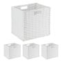 Hoiukorvid Relaxdays, 4 tk, 32 × 31 × 30 cm