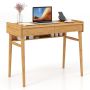 Desk, 2 drawers and open shelf, 100.33 × 78.74 × 50.8 cm