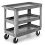 Work trolley, 3-tier, 86.36 × 44.45 × 77.47 cm