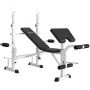 Multifunctional trainer Homcom 180x134x136cm., white/black