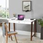Multifunctional desk, 1 drawer, Brown, 106.68 × 76.2 × 50.8 cm