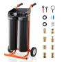 Deioniseeritud vee süsteem VEVOR PRS-TCXC, 2 × 4 l vaiku, 46,5 × 84–94 × 38 cm
