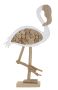 Dekoratiivne flamingo skulptuur Mauro Ferretti, 31 × 56 × 9 cm
