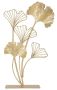 Decorative sculpture with leaves, 26 × 44.5 × 11.5 cm