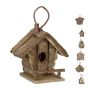 Dekoratiivne linnumaja Relaxdays, B-variant, 20,5 × 28,5 × 17,5 cm