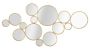 Decorative mirror Mauro Ferretti Mirrors, Gold, 100 × 51.5 × 2.3 cm