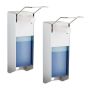 Desinfitseerimisvahendi dosaatorid Relaxdays Euro, 2 tk, 1000 ml, 32 × 9 × 23 cm
