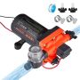 Membraanpump VEVOR LSDP1-050-070-42, 12 V, 4 kambrit, 31 × 15 × 13 cm