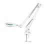 Suurendav laualamp GLOW, 72 SMD-valgusdioodi, Valge