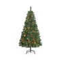 SONGMICS Artificial Christmas Tree, Green, Ø 78 × 150 cm