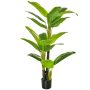 Artificial plant Homcom 17x17x150m., green/black
