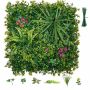 Kunstpukspuu-paneelidest sein VEVOR JN-JX-12, 12 tk, 50,8 × 50,8 cm