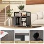 File cabinet, with charging station, Grey, 60 × 65.5 × 43.5 cm