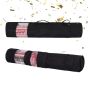 Kinkepaberi rullide hoiukotid Relaxdays 10052298_46, 2 tk, Must, Ø 17 × 85 cm