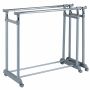 Clothes Dryer, Double Rods, 167.64 × 168.91 × 44.45 cm