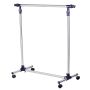 Clothes rack Homcom 160x45x170cm., silver color