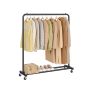 Riidenagi SONGMICS HSR016BH01, ratastega, 110 × 141,5 × 38 cm