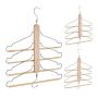 Riidepuu Relaxdays 10024652_304, 3 tk, 42,5 × 49 × 2,5 cm