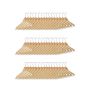 Riidepuud Relaxdays 10021850_755, 48 tk, 44,5 × 22,5 × 1,3 cm