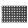 Uksematt Relaxdays 10013939.0, Must, 60 × 40 cm