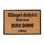 Uksematt Relaxdays „Ding Dong“ 10023846.0, 60 × 1,5 × 40 cm